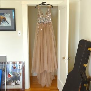 BERTA inspired evening dress